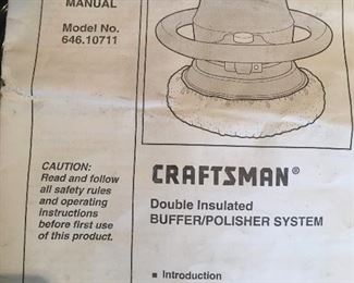 Buffer/polisher by Craftsman