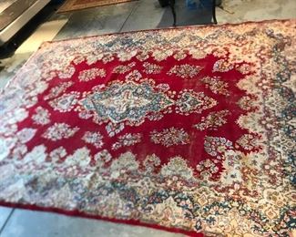 Large oriental rug, appropriately 11’x8’
