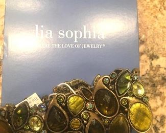 Lia Sophia jeweled bracelet