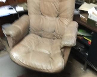 Leather office chair