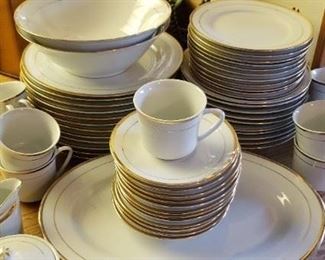 Elegant, Vintage Gold Trimmed Fine China