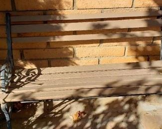 Rustic Outdoor Bench