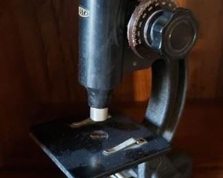 Vintage Microscope 