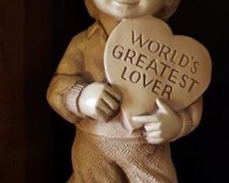 Vintage Bill Mack Fannykins Solar Statuary