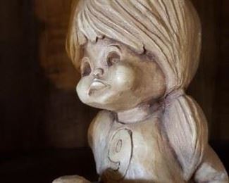 Vintage Bill Mack Fannykins Solar Statuary