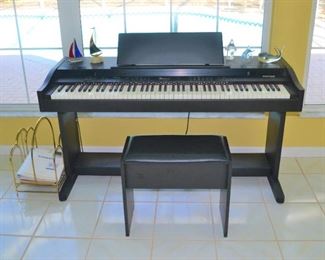 KOHLER DIGITAL PIANO WITH BENCH