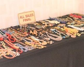 A SMALL SAMPLING OF THE JEWELRY TO BE SOLD