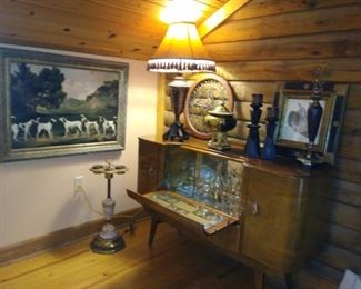 Stunning antique bar, 1 of several