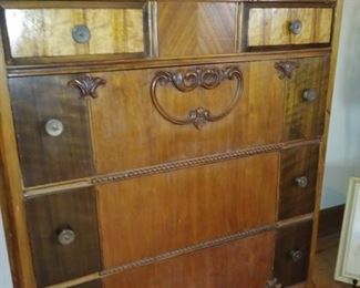 antique chests, dresser