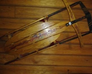 Flexible flyer antique sled