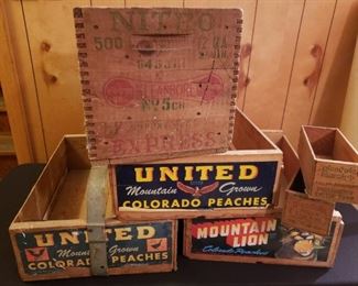 Vintage Wooden Boxes https://ctbids.com/#!/description/share/275787