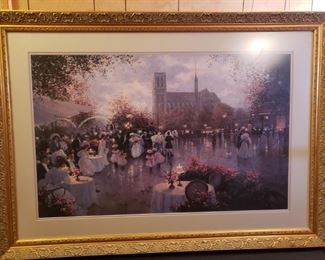 Framed Wedding Print https://ctbids.com/#!/description/share/276592
