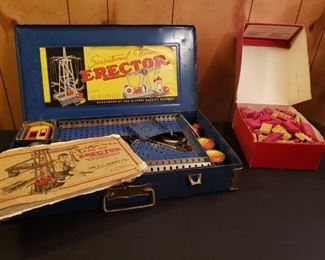 Vintage Erector Set and American Bricks https://ctbids.com/#!/description/share/276623