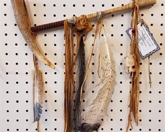 native American artist made reproductions of artifacts