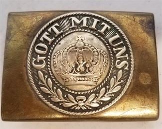 WWI German belt buckle