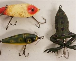 Fishing rods, reels, and lures