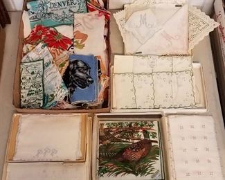 Vintage hankies handkerchiefs