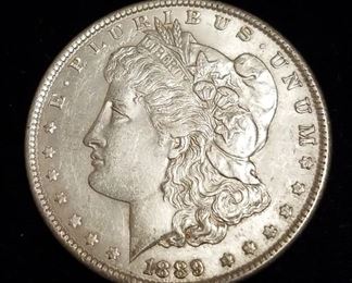 Morgan silver dollars