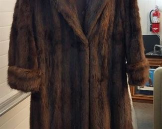 Vintage mink coat from The Buffalo Bill Fur Farm in Cody, Wyoming