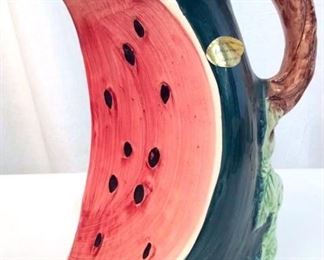 Watermelon Fruit Pitcher, Italy