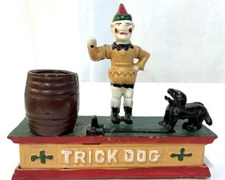 Collectible Cast Iron Mechanical Money Bank