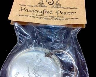 Lead Free Pewter Keychain In Package