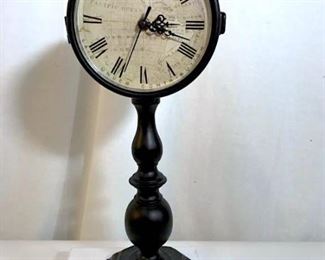 Vintage Style Pedestal Analog Clock