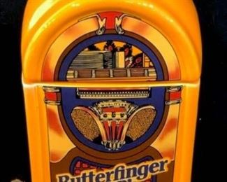 Lid Top Butterfinger Jar, Ceramic