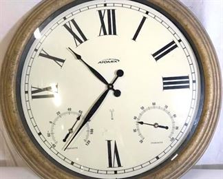 Oversized ATOMIX Wall Clock