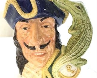 ROYAL DOULTON Porcelain Captain Hook Mug