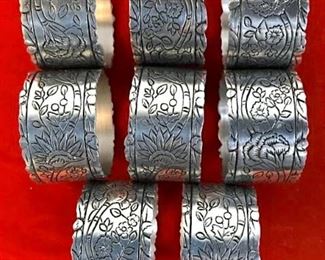 Lot28 Trendy Napkin Rings,Mixed Styles & Materials