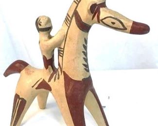 Ceramic Horse Figural, France