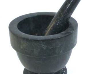 Empress Green Marble Mortar & Pestle