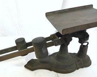 Antique Fairbanks & Co Cast Iron Scale, c.1900s