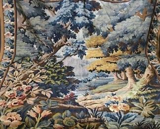 Handmade Elaborate BELGIAN Woven Wall Tapestry