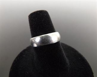 90% Silver 1964 US Quarter Coin Ring Size 6