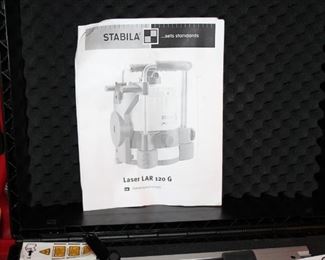 Stabila Laser LAR 120 G - barely if ever used