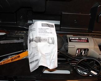 Porter + Cable reciprocating saw