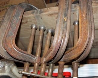 C clamps, so many sizes.