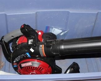 Gas powered Craftsman blower