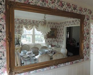 large decorator mirror (originally $3000.)