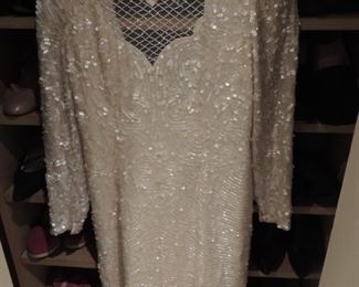 Oleg Cassini wedding dress custom  made