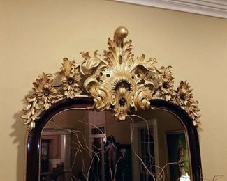 Gilt ornate mirror
