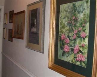 Watercolor, prints, and other decorative art