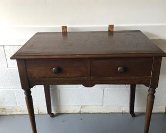 Dressing table without mirror.