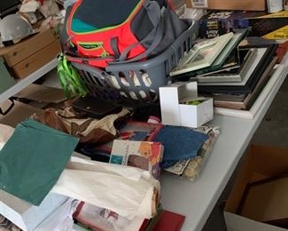 Paper collectibles, clothing