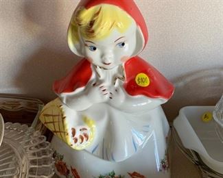 Hull Red Riding Hood Cookie Jar