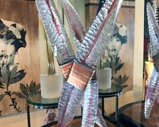 Glass Abstract Sculpture