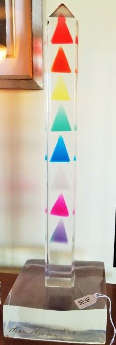 Glass Obelisk "Wishful Thinking"