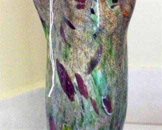Tulip Freeform Glass Vase
